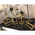 simple modern model room wrought iron frame ornaments